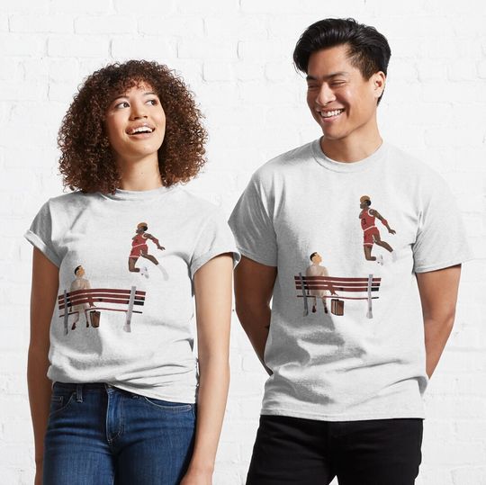 Forest Gump & Michael Jordan Classic T-Shirt