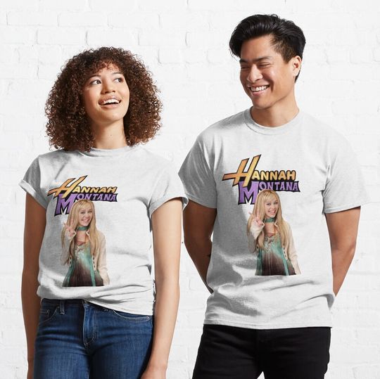 Retro Hannah Montana Unisex Tshirt, Hannah Montana Gift