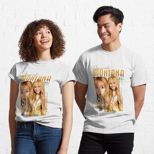 Retro Hannah Montana Unisex Tshirt, Hannah Montana Gift