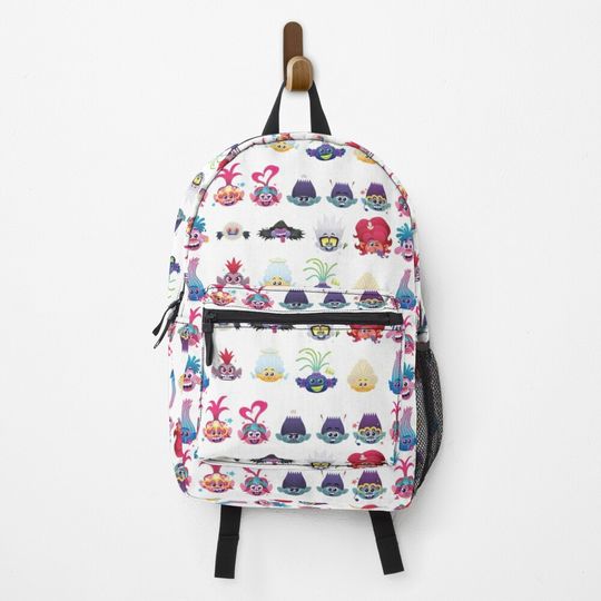 trolls world tour emoji set Backpack