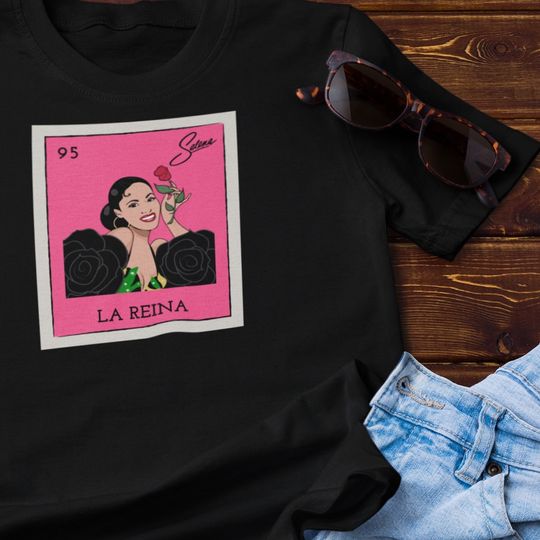 Como La Flor Shirt, Selena Loteria Shirt, Selena Quintanilla T Shirt