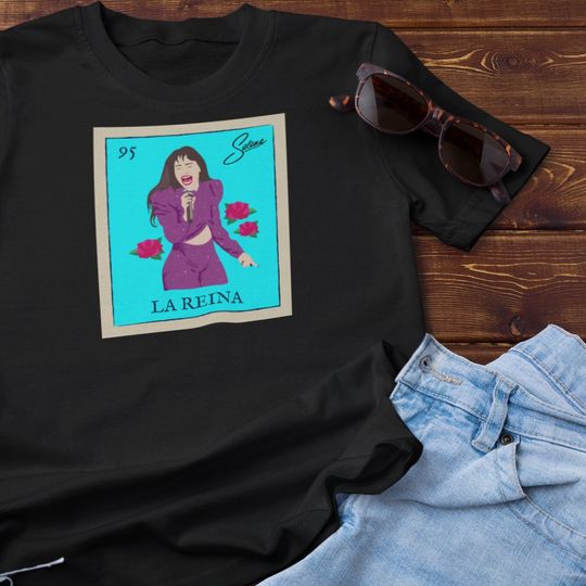 Como La Flor Shirt Selena Loteria Shirt Selena Quintanilla T Shirt