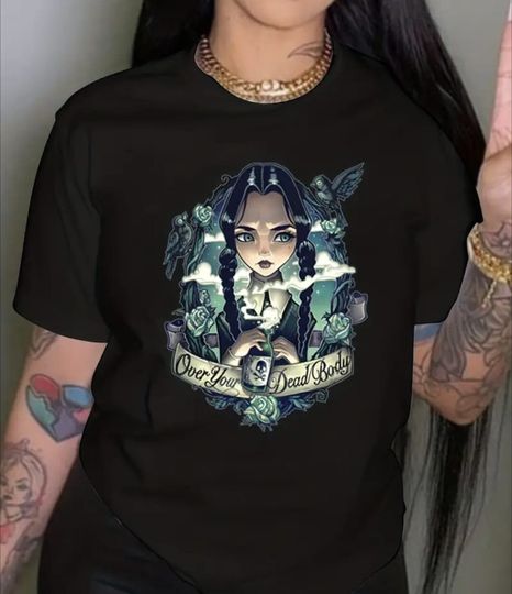 Wednesday Addams ladies t-shirt