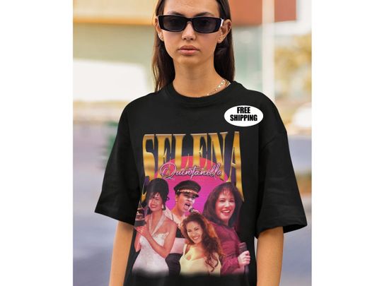 Retro Selena Quintanilla Shirt, Selena Quintanilla Tshirt