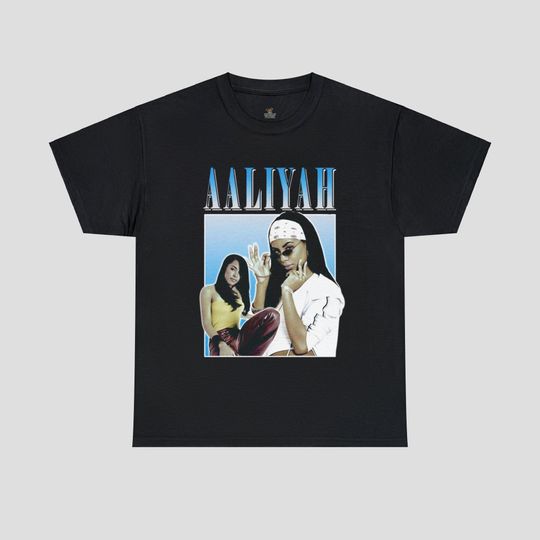 AALIYAH T SHIRT, Aaliyah shirt, Aaliyah Princess Of R&B Hiphop RnB Rapper T-Shirt