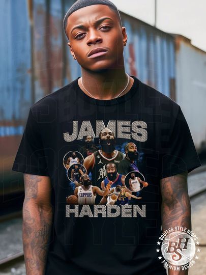James Harden Shirt for Los Angeles Basketball Fan Vintage T-Shirt