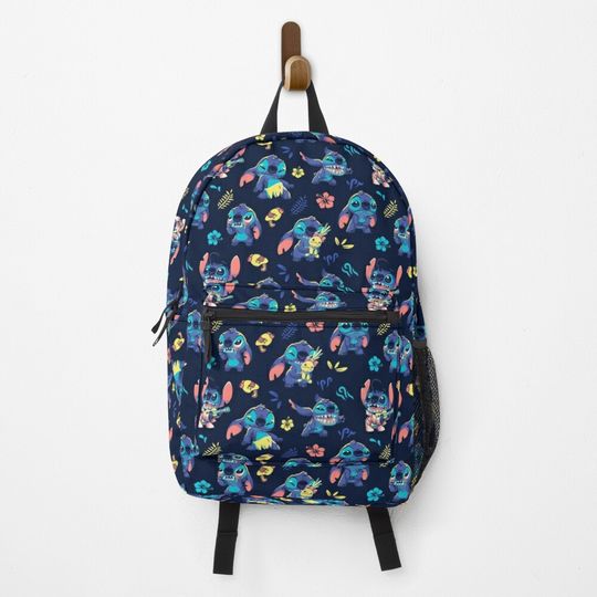 Cute Stitch Backpack, Cartoon Alien, Ohana Backpack