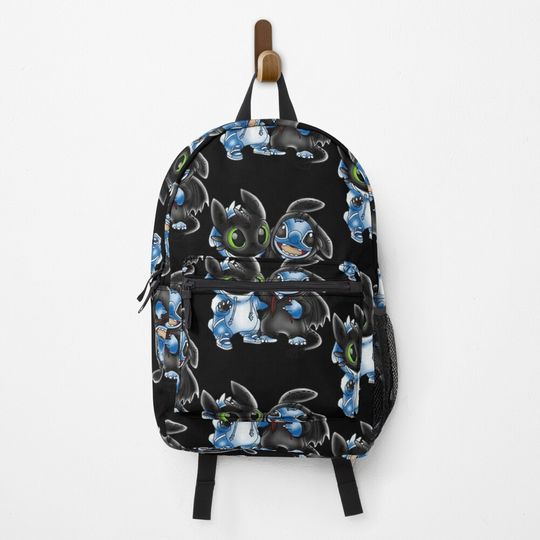 Stitch And Toothless Change Uniform Costume Uniform  Backpack