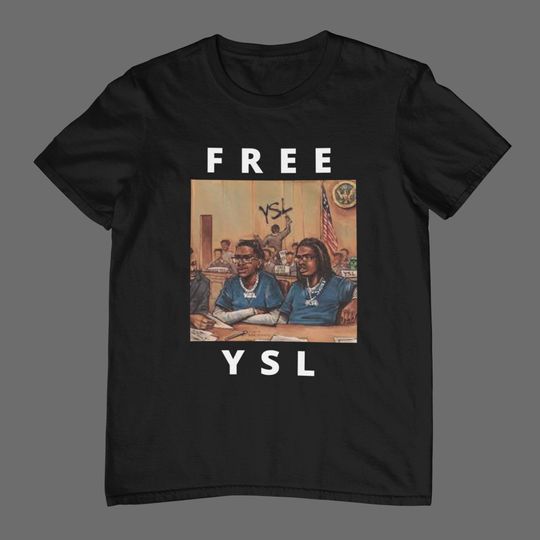 Discover Free YSL T-shirt | Young Thug & Gunna | Rapper/ hip hop tee