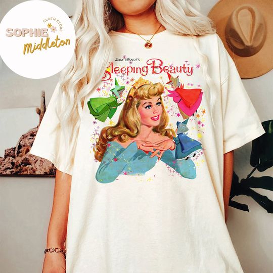 Disney Princess Sleeping Beauty Shirt, Disney Aurora Princess Shirt