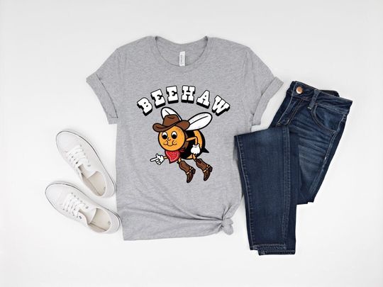Beehaw Shirt, Cute Bee Shirt, Save The Bees, Bee Lover Shirt For Her,