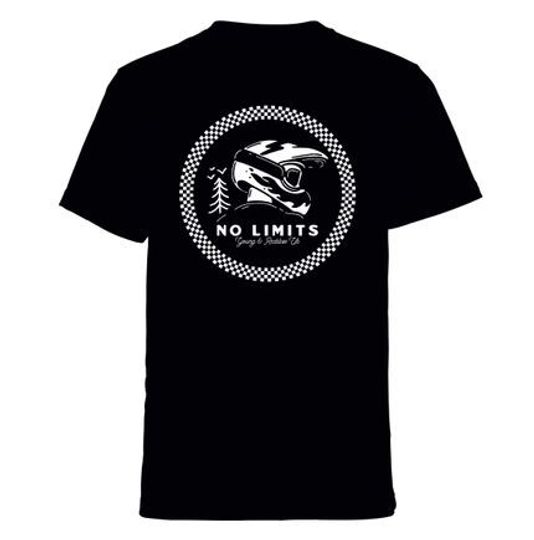 No Limits!!  Printed T Shirt - Motorsport Inspired Apparel - Motorsports Quadbikes Bikes Supercross Dirtbikes Riding