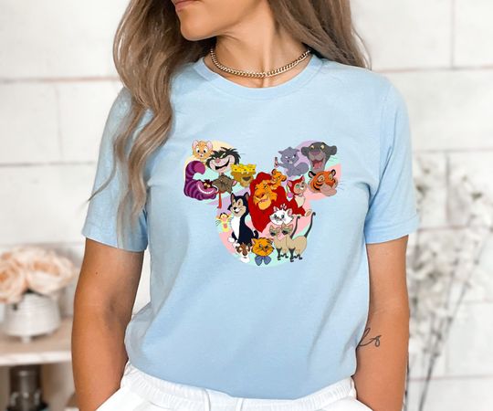 Disney Cats Shirt, Disney Shirt, Aristocats Shirt, Disney Marie Cat Shirt, Disney World Shirt, Magic Kingdom Family Shirt