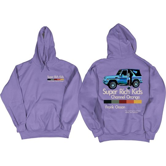 Frank Ocean SUPER RICH Hoodie | blond album