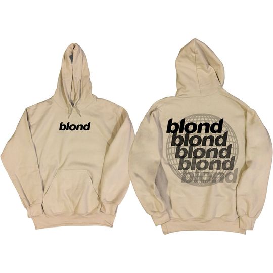 Frank Ocean BLOND GLOBE FADE  Hoodie | blond album