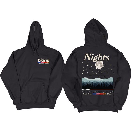 Frank Ocean BLOND NIGHTS Hoodie | blond album