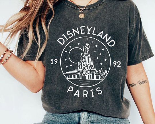 Disneyland Paris 1992 Shirt, Disneyland Paris Trip Shirt