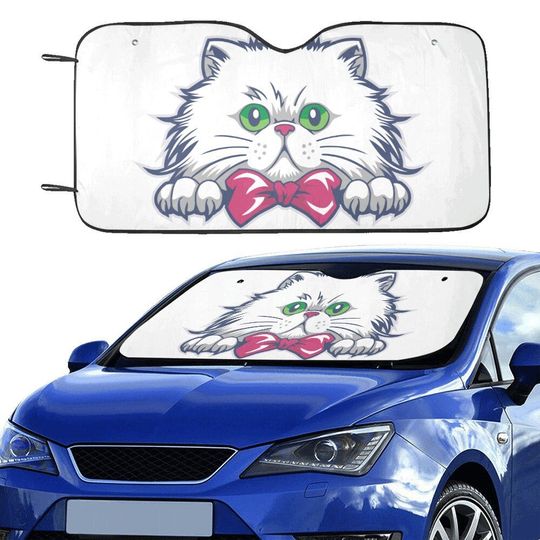 Discover Cats Sunshade, Car Windshield Sun Shade Kitten Shield Blocker Accessories Auto Cover Protector