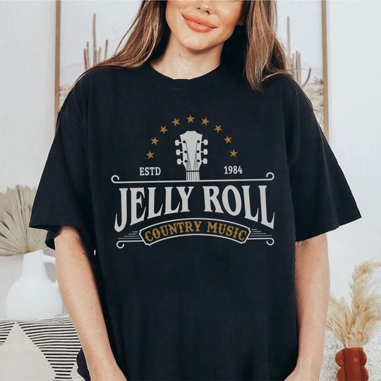 Jelly Roll Country Music Shirt, Jelly Roll Guitar Shirt