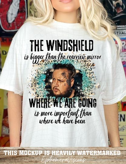 The Windshield Jelly Roll shirt