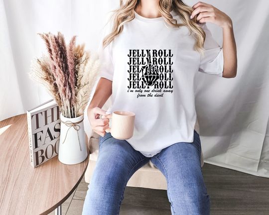 Jelly Roll Tour Shirt, Western Skeleton Shirts, Country Music Shirts