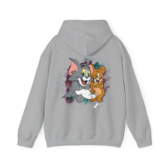 Tom and Jerry Unisex Pullover Hoodie