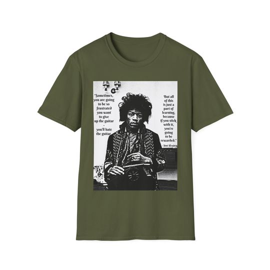 Jimi Hendrix Rock and Roll Shirt, Jimi Hendrix T-shirt
