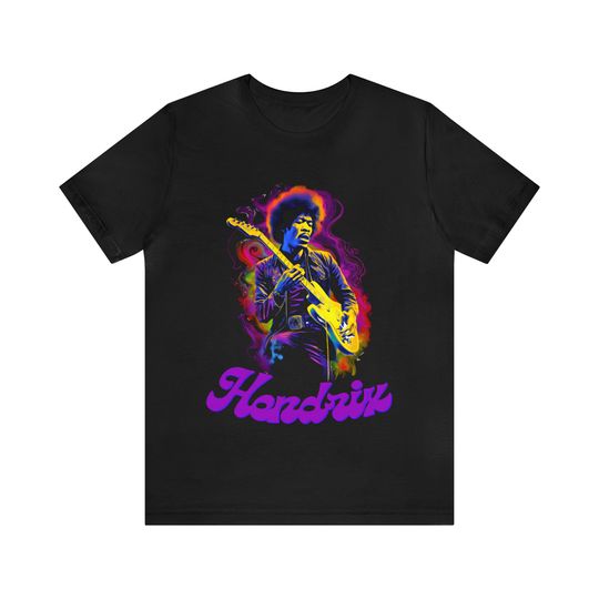Jimi Hendrix Purple Haze Psychedelic T-shirt