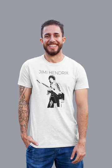 Jimi Hendrix Tshirt, Rock and Roll Shirt, Ghost Of Jimi Hendrix Shirt