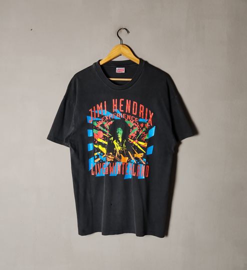 Rare Jimi Hendrix Experience Live at Winterland Vintage T shirt