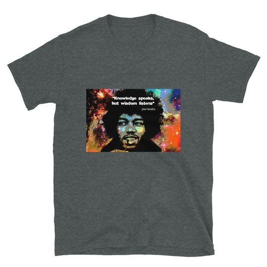 Jimi Hendrix "Wisdom Listens" shirt