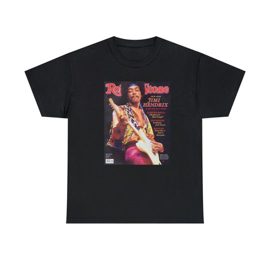 Jimi Hendrix T-shirt Rolling Stone Cover