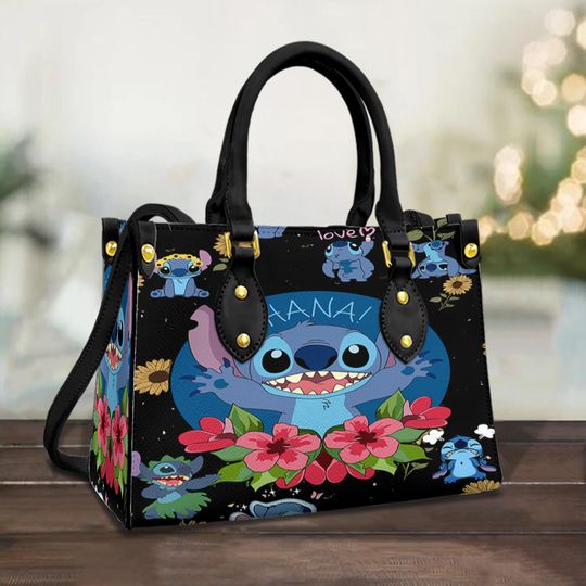 Stitch Disney Leather Handbag