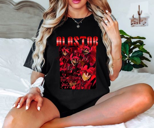 Alastor Bootleg Hazbin Hotel Shirt, Alastor Helluva Boss Shirt