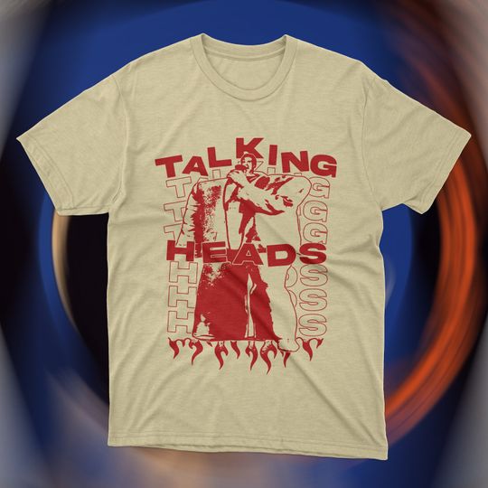 Talking Heads Shirt - David Byrne T-shirt -  Stop Making Sense Shirt