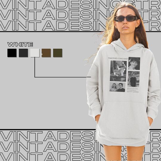 Timothee Chalamet Hoodie, Gift for Women And Men