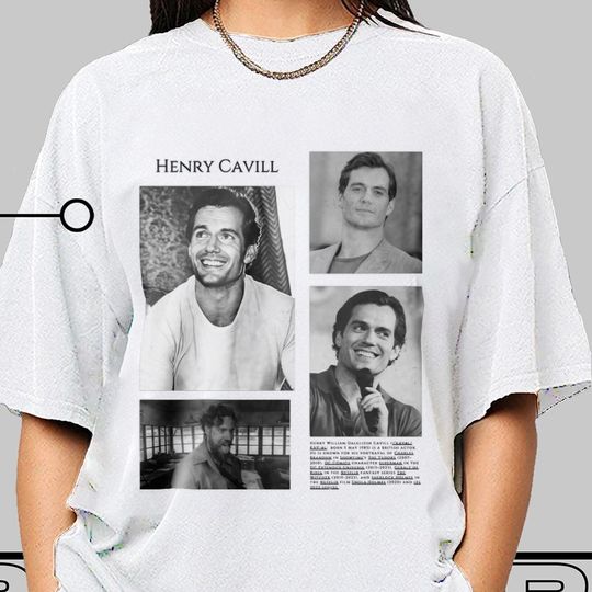 Henry Cavill T-Shirt, Gift for Men and Women