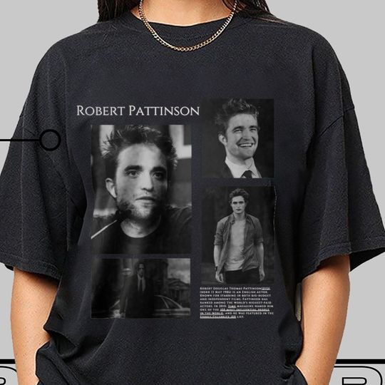 Robert Pattinson T-Shirt, Gift for Men and Women