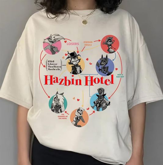 Hazbin Hotel Falsettos Shirt, Alastor Vivziepop T-shirt, Alastor Hazbin Hotel Characters