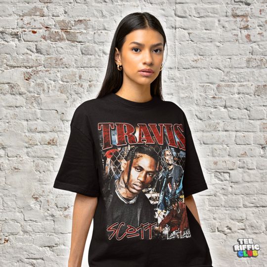 Retro Travis la Flame, Travis Cactus Jack Tee