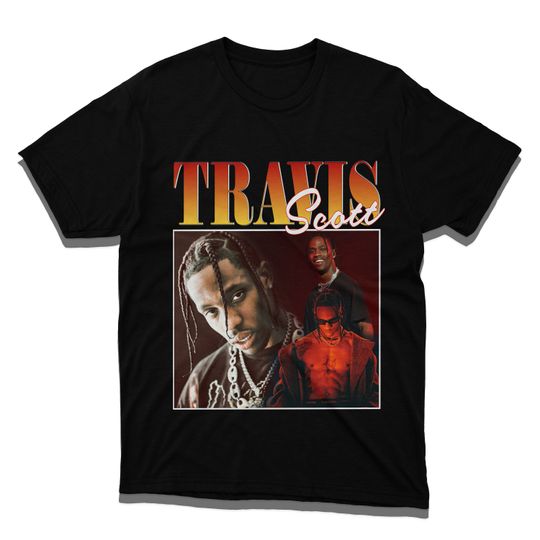 Retro Travis la Flame, Travis Cactus Jack Tee