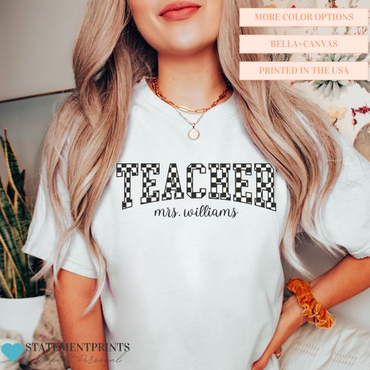 Customized Teacher Shirt, Teacher Team Shirt, Custom Teacher