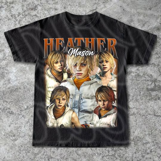 Heather Mason Silent Hill Vintage T-Shirt, Gift For Woman and Man Unisex T-Shirt