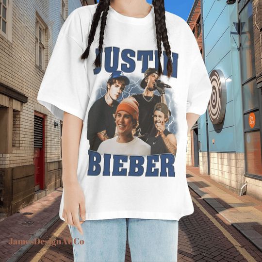 Justin Bieber Graphic T-Shirt, Justin Bieber Merch