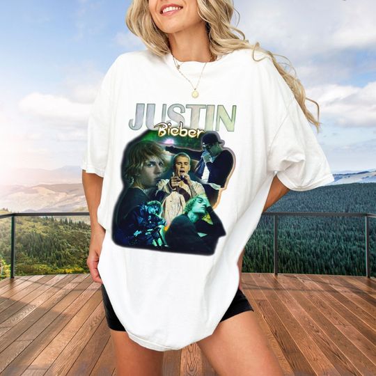 Justin Bieber Graphic T-Shirt, Justin Bieber Merch