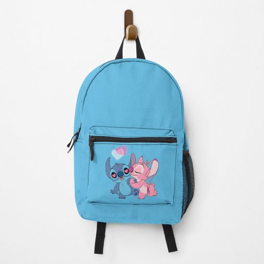Stitch & Angel Backpack, Stitch Backpack, Disney Backpack