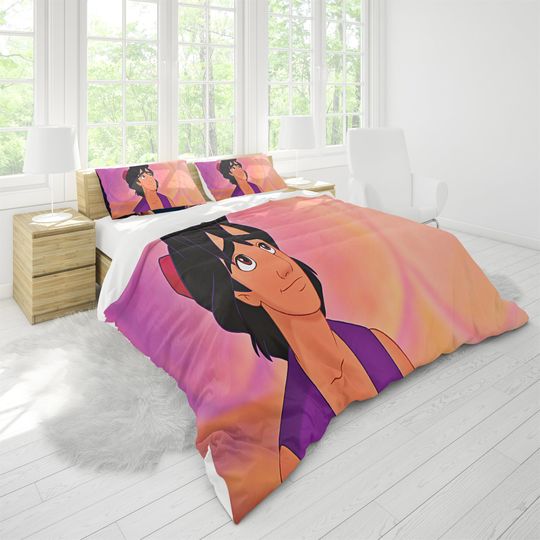 Disney Aladdin Fashion Pattern Bedding Set
