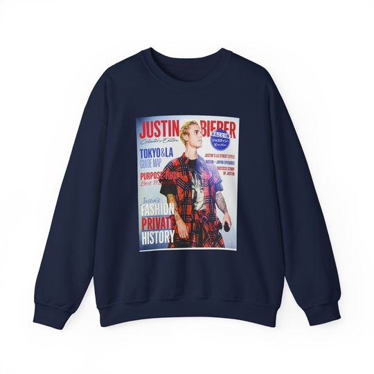 Justin Bieber Graphic Sweatshirt, Justin Bieber Merch
