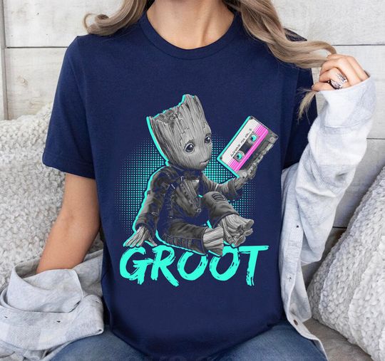 Groot Character Cartoon graphic T-Shirt