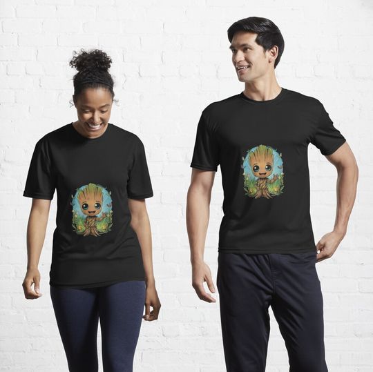 Groot Character Cartoon graphic T-Shirt
